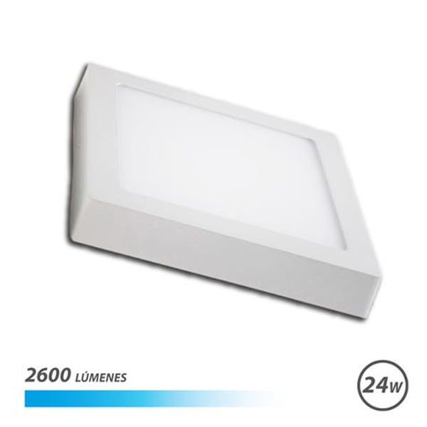 Elbat Downlight de Pared LED 24W 2600lm - Forma Cuadrada 305mm - 6500K Luz Fria