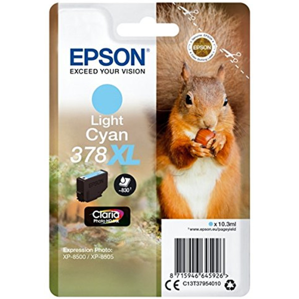 Epson 378XL Cyan Light Cartucho de Tinta Original - C13T37954010