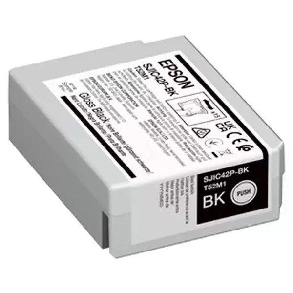 Epson SJIC42P(MK) Negro Mate Cartucho de Tinta Original - C13T52M540