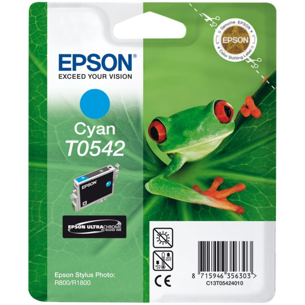 Epson T0542 Cyan Cartucho de Tinta Original - C13T05424010