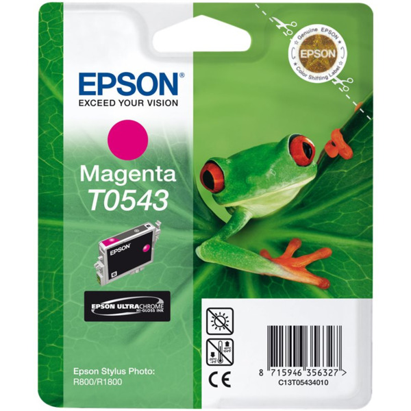 Epson T0543 Magenta Cartucho de Tinta Original - C13T05434010