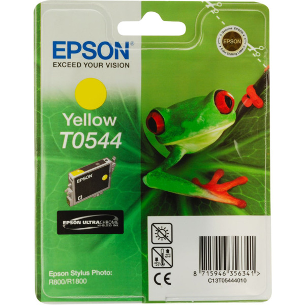 Epson T0544 Amarillo Cartucho de Tinta Original - C13T05444010