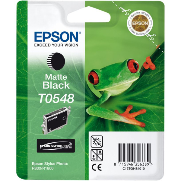 Epson T0548 Negro Mate Cartucho de Tinta Original - C13T05484010