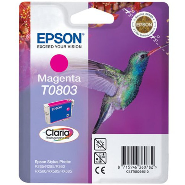 Epson T0803 Magenta Cartucho de Tinta Original - C13T08034011