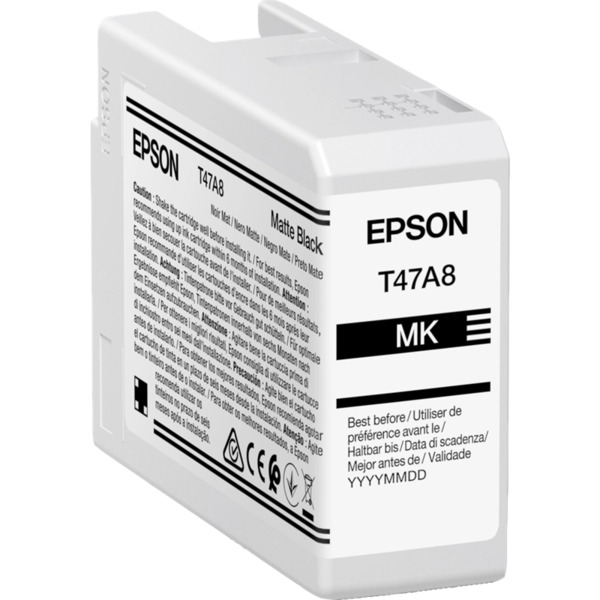 Epson T47A8 Negro Mate Cartucho de Tinta Original - C13T47A800