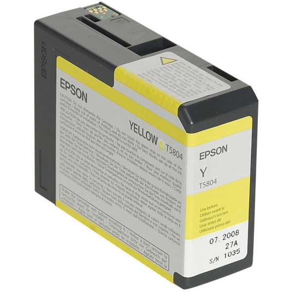 Epson T5804 Amarillo Cartucho de Tinta Original - C13T580400