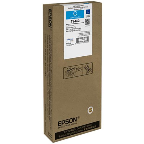 Epson T9442 Cyan Cartucho de Tinta Original - C13T944240