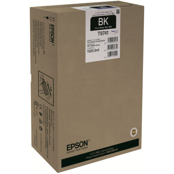 Epson T9741 Negro Cartucho de Tinta Original - C13T974100