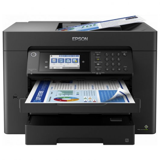 Epson Workforce WF7840DTWF Impresora Multifuncion Color A3 Duplex Fax WiFi 25ppm