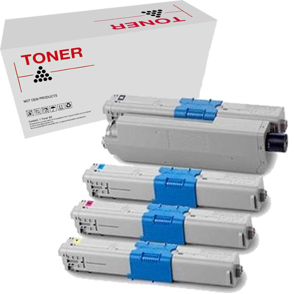 ES3452 / ES5431 / ES5462 pack 4 toner generico OKI Executive 44973512 44973511 44973510 44973509