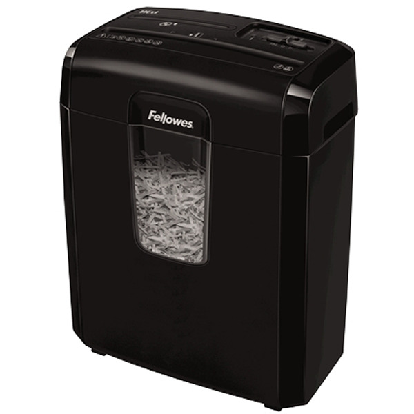 Fellowes 8Cd Destructora de Papel Manual Corte en Particulas - Destruye hasta 8 Hojas - 14L