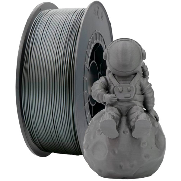 Filamento 3D PLA - Diametro 1.75mm - Bobina 1kg - Color Plata