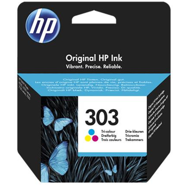 HP 303 Color Cartucho de Tinta Original - T6N01AE