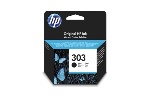 HP 303 Negro Cartucho de Tinta Original - T6N02AE