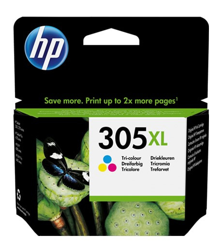 HP 305XL Color Cartucho de Tinta Original - 3YM63AE