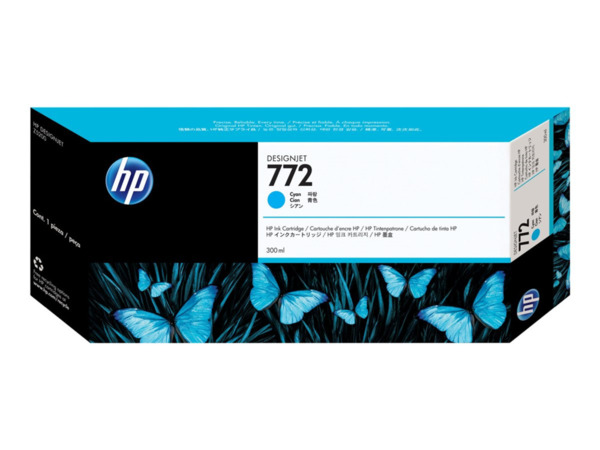 HP 772 Cyan Cartucho de Tinta Original - CN636A