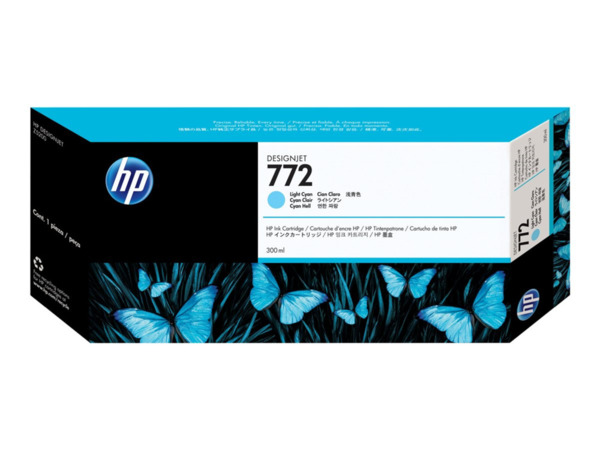 HP 772 Cyan Light Cartucho de Tinta Original - CN632A