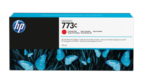 HP 773C Rojo Cromatico Cartucho de Tinta Original - C1Q38A