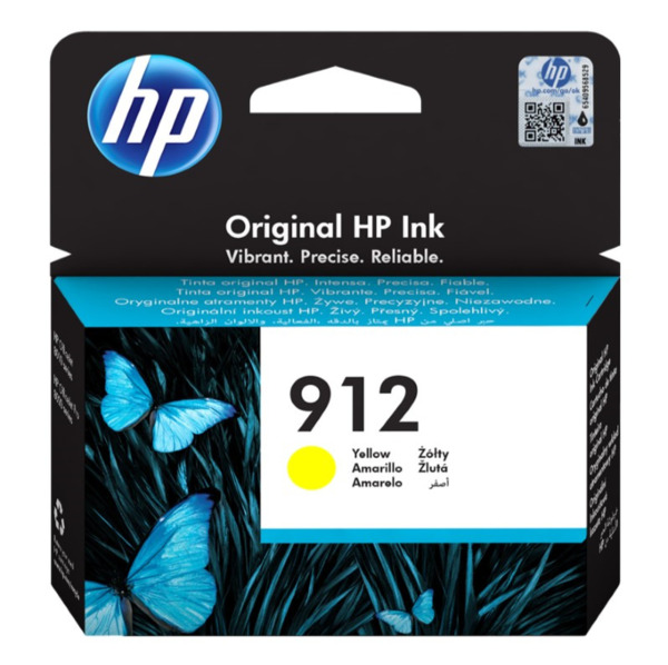 HP 912 Amarillo Cartucho de Tinta Original - 3YL79AE