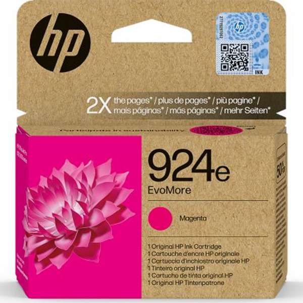 HP 924e Magenta Cartucho de Tinta Original - 4K0U8NE