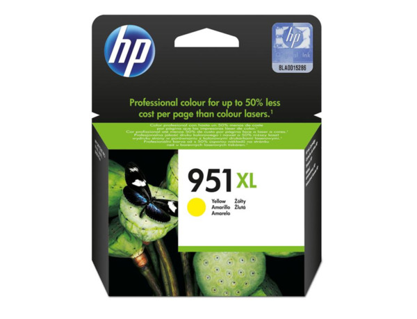 HP 951XL Amarillo Cartucho de Tinta Original - CN048AE