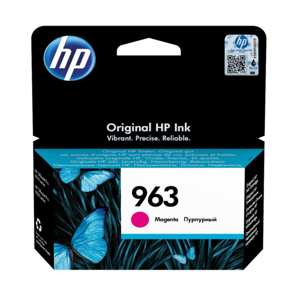 HP 963 Magenta Cartucho de Toner Original - 3JA24AE