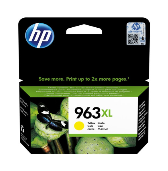 HP 963XL Amarillo Cartucho de Tinta Original - 3JA29AE