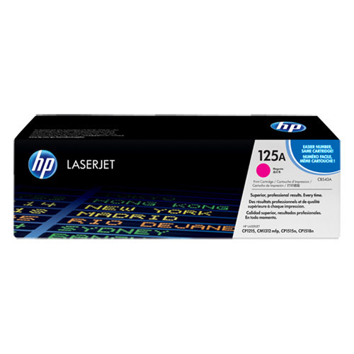 HP CB543A Magenta Cartucho de Toner Original - 125A