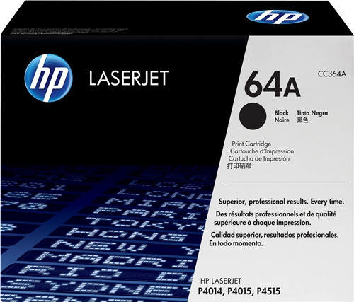 HP CC364A Negro Cartucho de Toner Original - 64A