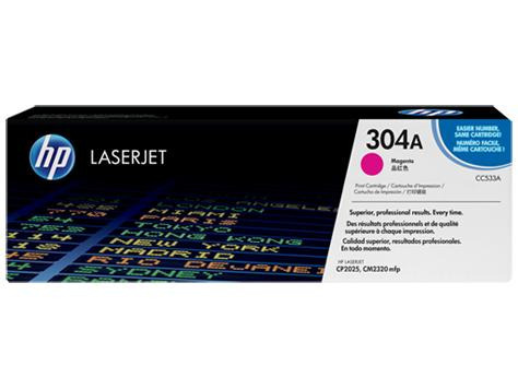 HP CC533A Magenta Cartucho de Toner Original - 304A