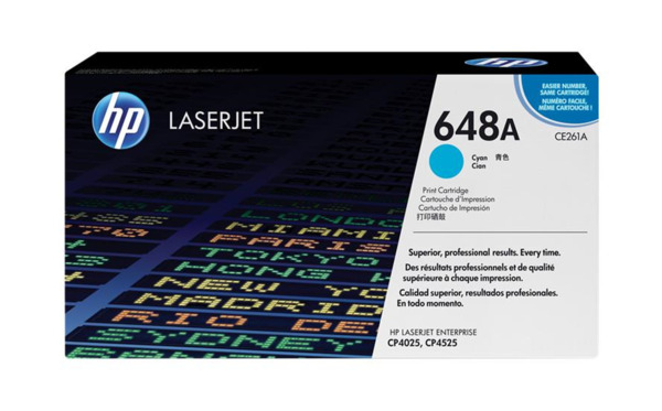 HP CE261A Cyan Cartucho de Toner Original - 648A