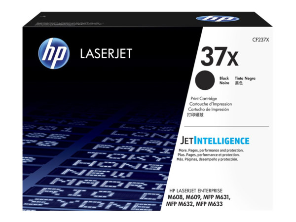 HP CF237X Negro Cartucho de Toner Original - 37X