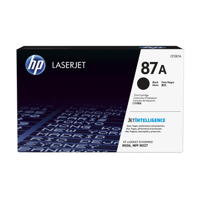 HP CF287A Negro Cartucho de Toner Original - 87A