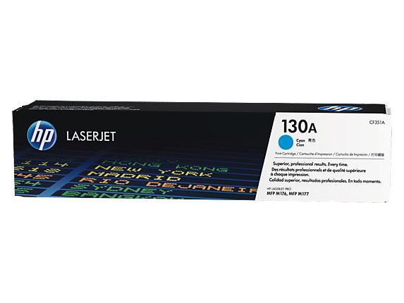 HP CF351A Cyan Cartucho de Toner Original - 130A