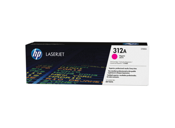 HP CF383A Magenta Cartucho de Toner Original - 312A