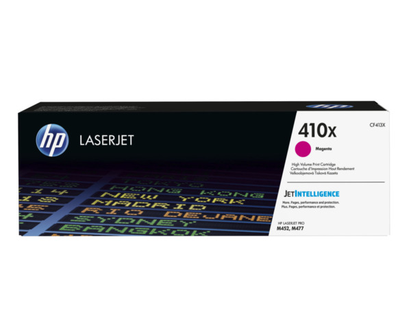 HP CF413X Magenta Cartucho de Toner Original - 410X