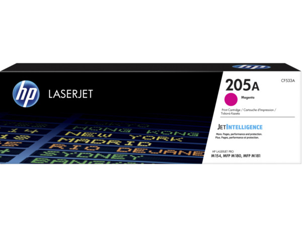 HP CF533A Magenta Cartucho de Toner Original - 205A