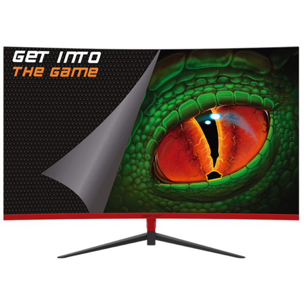 KeepOut Monitor Gaming LED 27" Curvo R1500 FullHD 1080p 200Hz - Iluminacion Trasera - Respuesta 1ms - Angulo de Vision 178º - Al