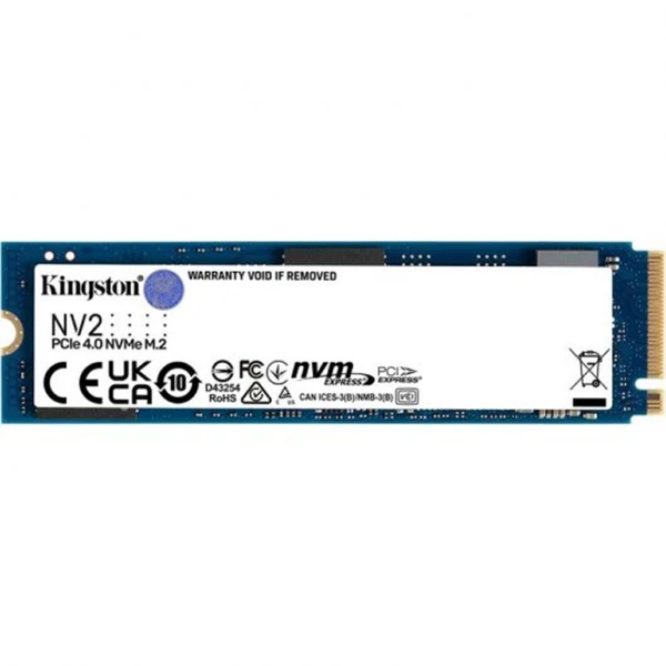 Kingston NV2 Disco Duro Solido SSD M2 2280 500GB PCIe 4.0 NVMe Gen 4x4