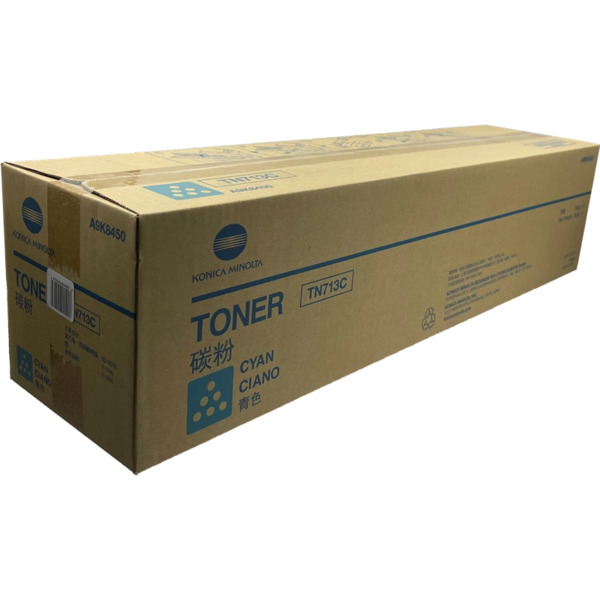 Konica Minolta TN713 Cyan Cartucho de Toner Original - TN713C/A9K8450