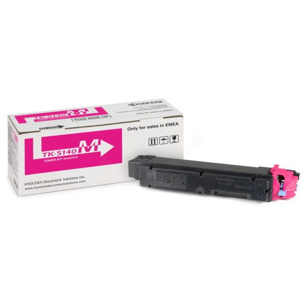 Kyocera TK5140 Magenta Cartucho de Toner Original - 1T02NRBNL0/TK5140M