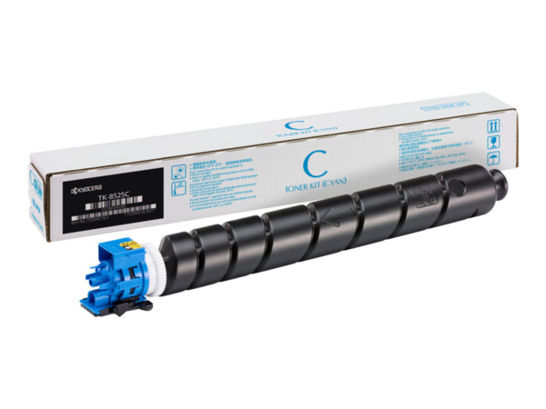 Kyocera TK8525 Cyan Cartucho de Toner Original - 1T02RMCNL0/1T02RMCNL1/TK8525C