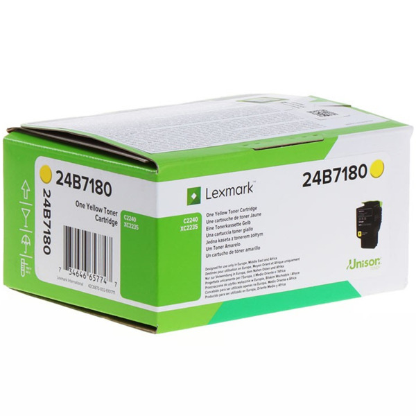 Lexmark C2240/XC2235 Amarillo Cartucho de Toner Original - 24B7180