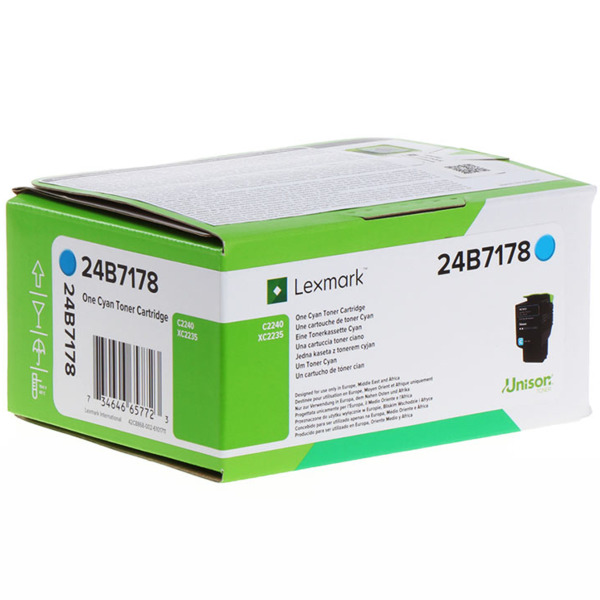 Lexmark C2240/XC2235 Cyan Cartucho de Toner Original - 24B7178