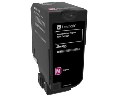 Lexmark CS720/CS725/CX725 Magenta Cartucho de Toner Original - 74C20M0