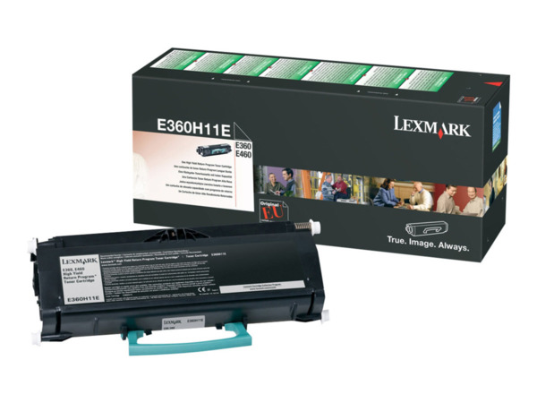 Lexmark E360/E460 Negro Cartucho de Toner Original - E360H31E