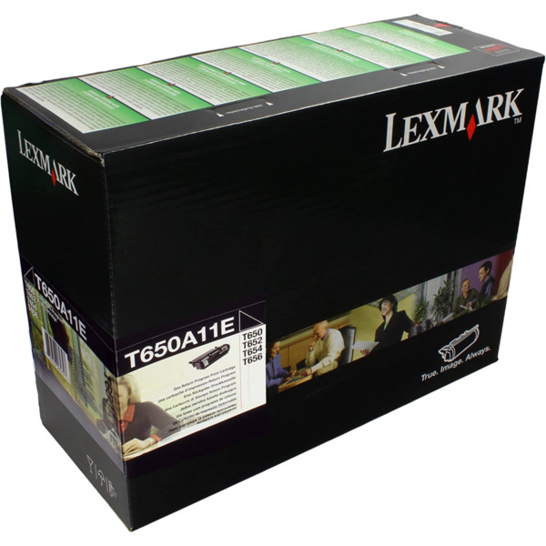 Lexmark T650/T652/T654/T656 Negro Cartucho de Toner Original - T650A11E