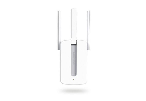 Mercusys Repetidor Amplificador Extensor de Red WiFi - Hasta 300Mbps - Tecnologia MIMO - Boton WPS - 3 Antenas Externas