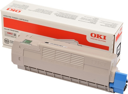 OKI C612 Negro Cartucho de Toner Original - 46507508