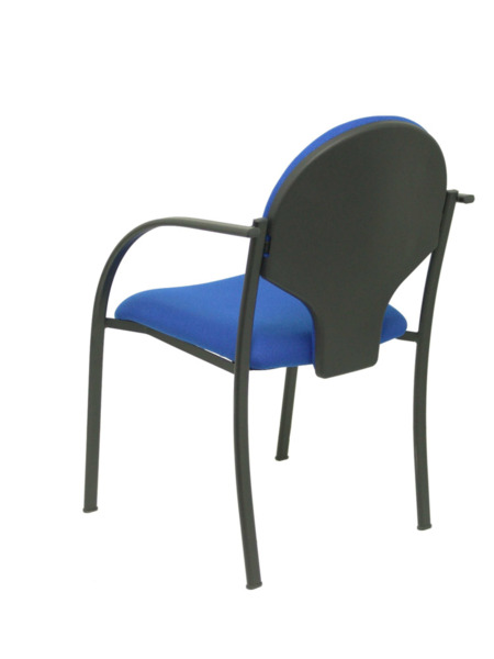 Pack 2 Silla de oficinas Hellin chasis negro bali azul (5)